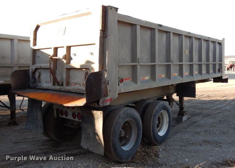 image for item DJ6055 1973 East end dump trailer