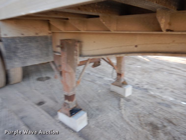 image for item DJ6055 1973 East end dump trailer