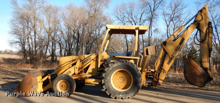 image for item DJ6071 Ford 555  backhoe