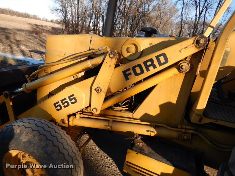 image for item DJ6071 Ford 555  backhoe