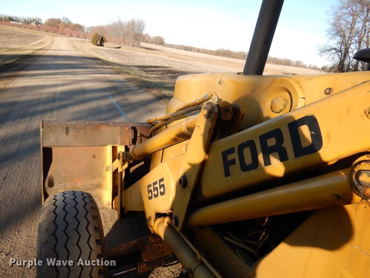 image for item DJ6071 Ford 555  backhoe