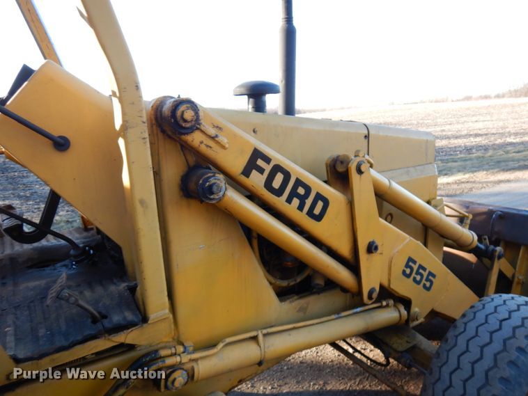 image for item DJ6071 Ford 555  backhoe