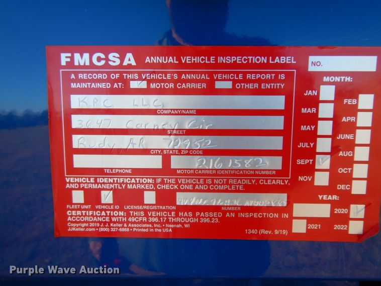 image for item DJ6733 2006 Volvo VN  dump truck