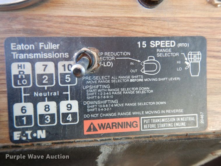 image for item DJ6734 1996 Western Star 4964F  dump truck