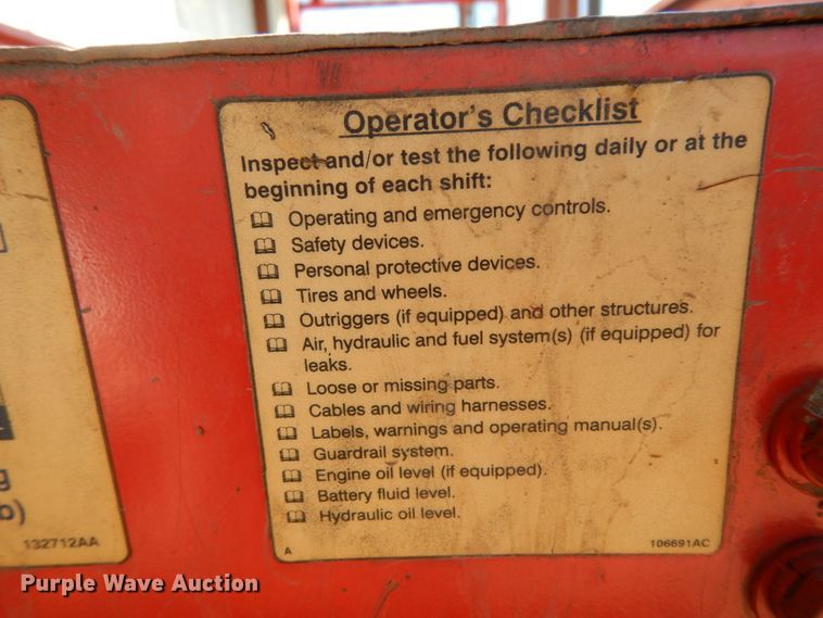 image for item DJ6736 Sky Jack  scissor lift