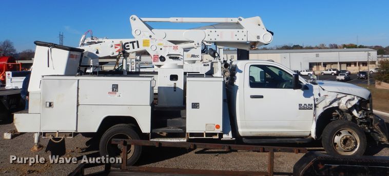 image for item DJ8528 2015 Dodge Ram 5500  bucket truck