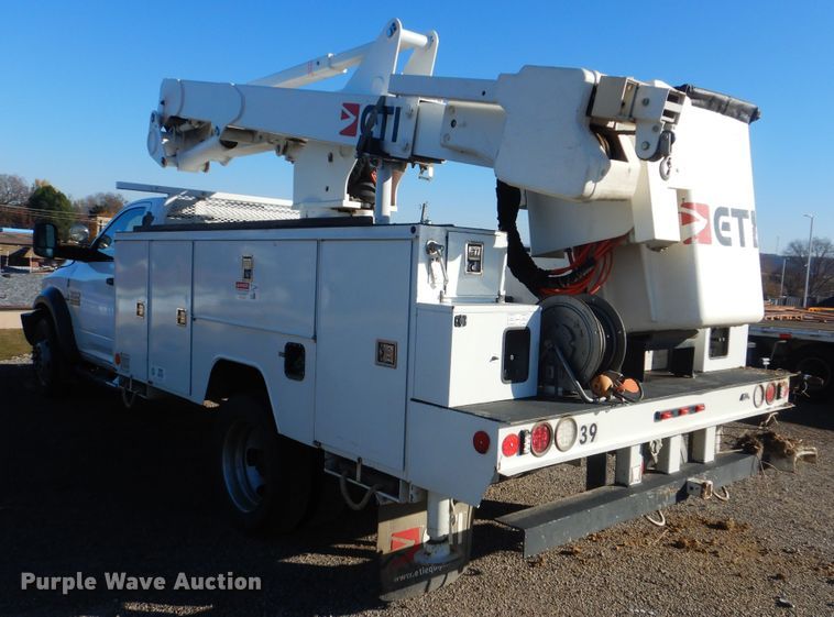 image for item DJ8528 2015 Dodge Ram 5500  bucket truck