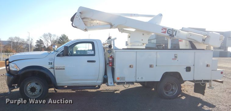 image for item DJ8528 2015 Dodge Ram 5500  bucket truck