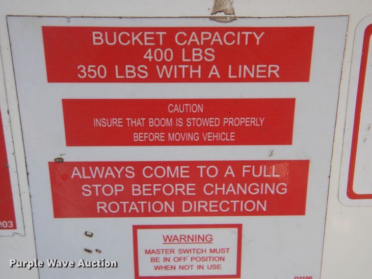 image for item DJ8528 2015 Dodge Ram 5500  bucket truck