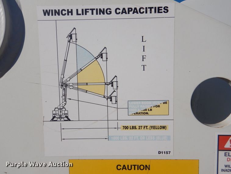 image for item DJ8528 2015 Dodge Ram 5500  bucket truck