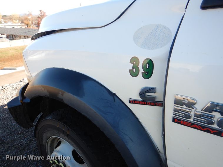 image for item DJ8528 2015 Dodge Ram 5500  bucket truck