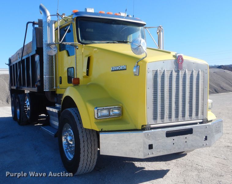 image for item DJ8543 2009 Kenworth T800  dump truck