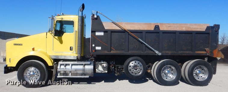 image for item DJ8543 2009 Kenworth T800  dump truck