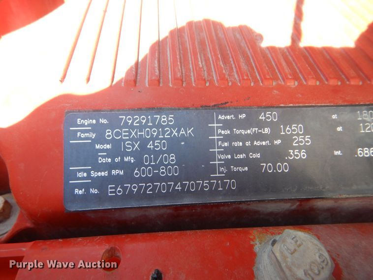 image for item DJ8543 2009 Kenworth T800  dump truck