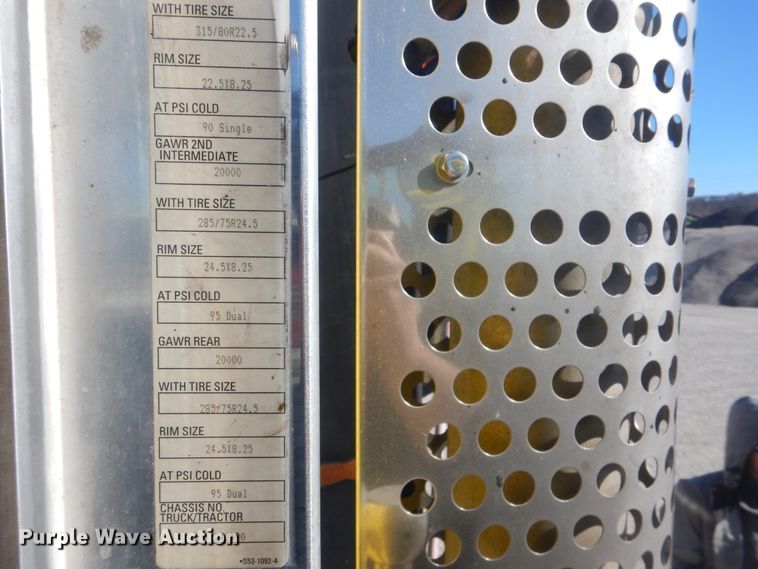 image for item DJ8543 2009 Kenworth T800  dump truck