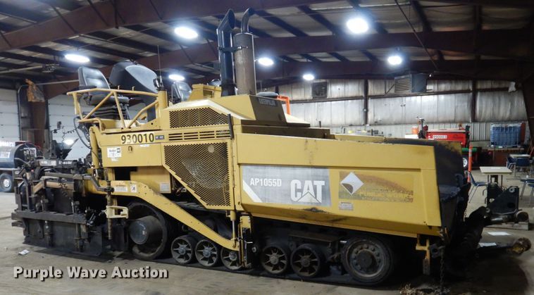 image for item EF9680 2008 Caterpillar AP-1055D  paver