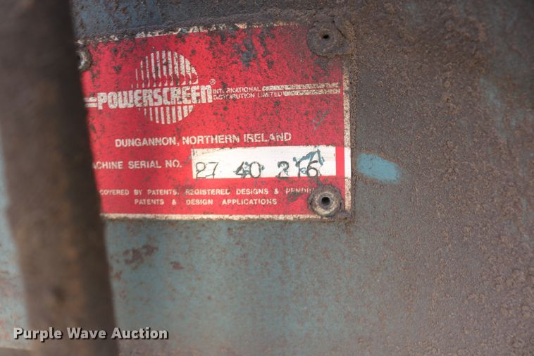 image for item EO9862 Power Screen MKII  topsoil screen