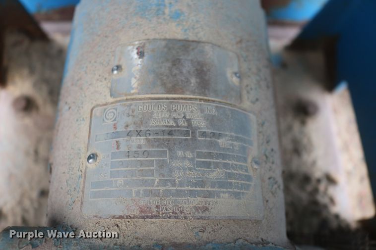 image for item EO9884 Goulds 4x6-14 slurry pump