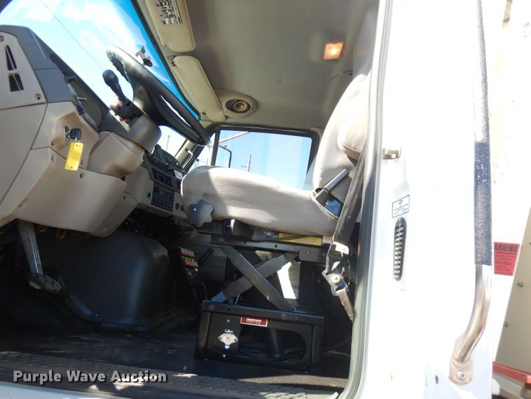 image for item FW9879 2009 Sterling L-Line  crane truck with dump bed