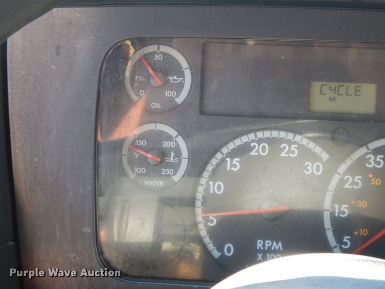 image for item FW9879 2009 Sterling L-Line  crane truck with dump bed