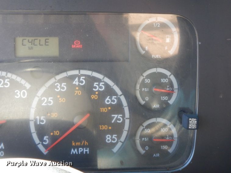 image for item FW9879 2009 Sterling L-Line  crane truck with dump bed