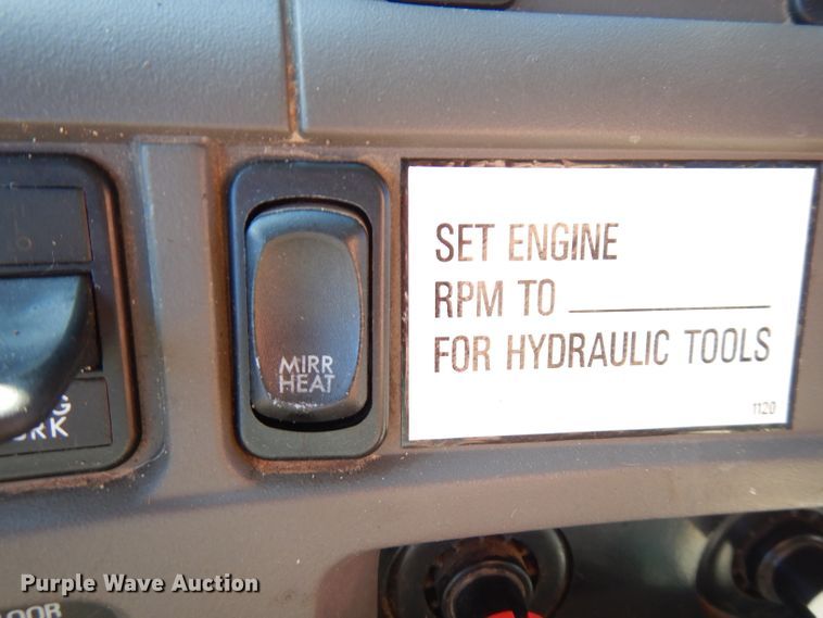 image for item FW9879 2009 Sterling L-Line  crane truck with dump bed