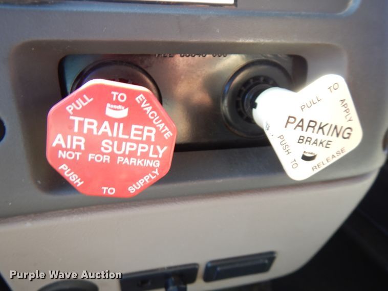 image for item FW9879 2009 Sterling L-Line  crane truck with dump bed