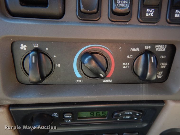 image for item FW9879 2009 Sterling L-Line  crane truck with dump bed