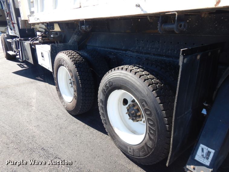 image for item FW9879 2009 Sterling L-Line  crane truck with dump bed