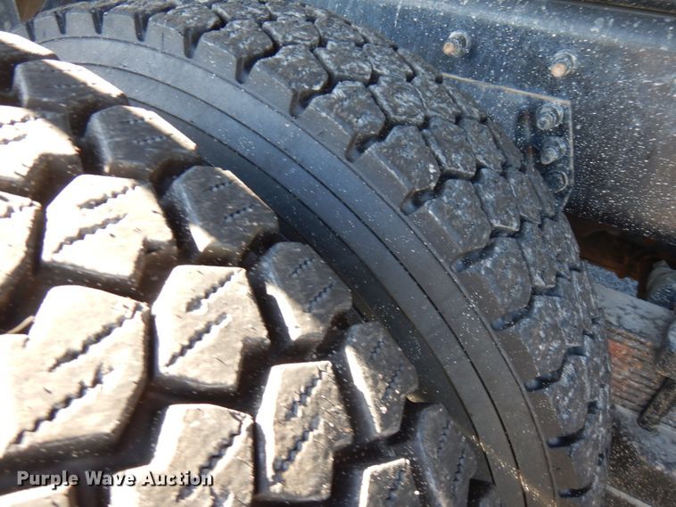 image for item FW9879 2009 Sterling L-Line  crane truck with dump bed