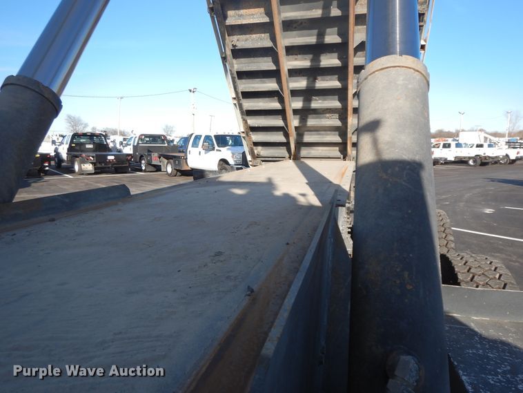 image for item FW9879 2009 Sterling L-Line  crane truck with dump bed