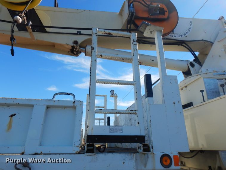 image for item FW9879 2009 Sterling L-Line  crane truck with dump bed