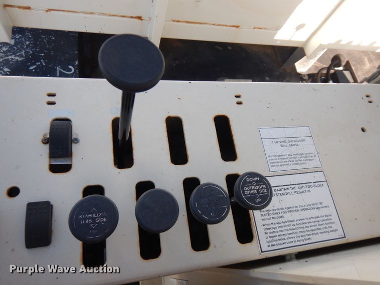 image for item FW9879 2009 Sterling L-Line  crane truck with dump bed