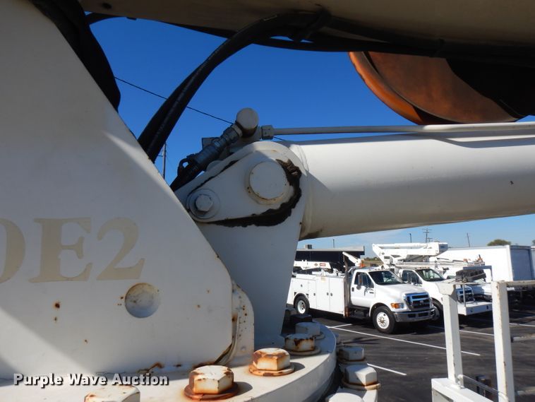 image for item FW9879 2009 Sterling L-Line  crane truck with dump bed