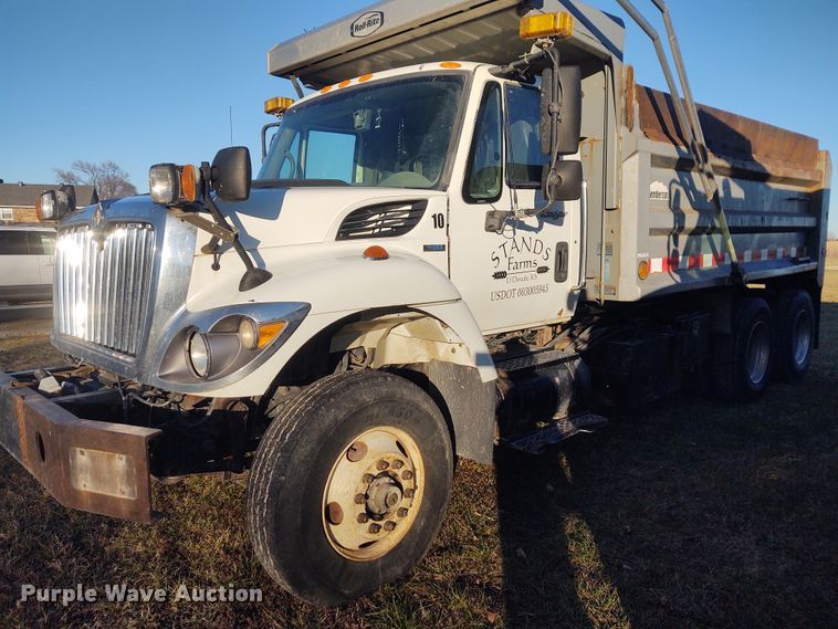 image for item FY9804 2009 International 7500  dump truck