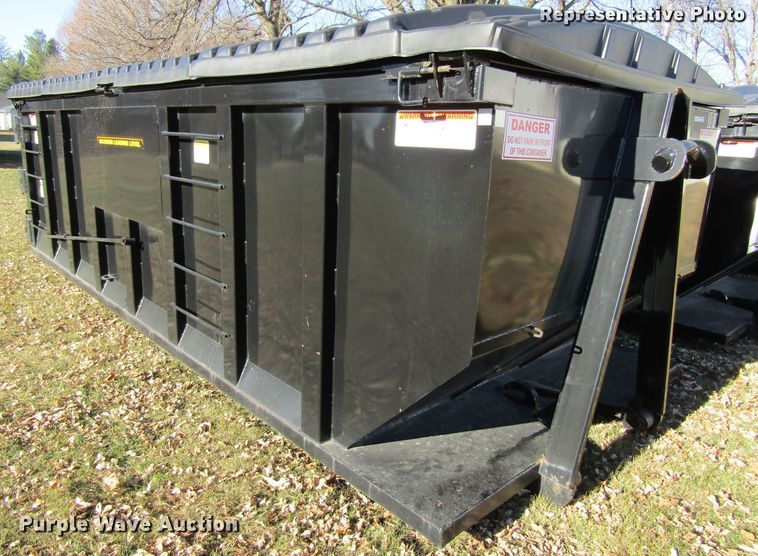 image for item GC9777 Poynette Ironworks roll-off container