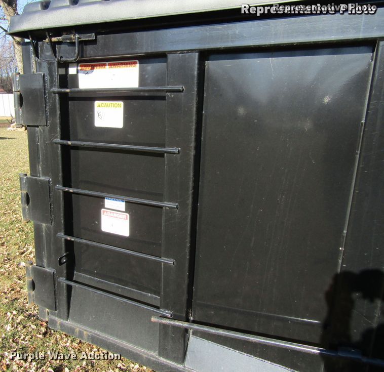 image for item GC9777 Poynette Ironworks roll-off container