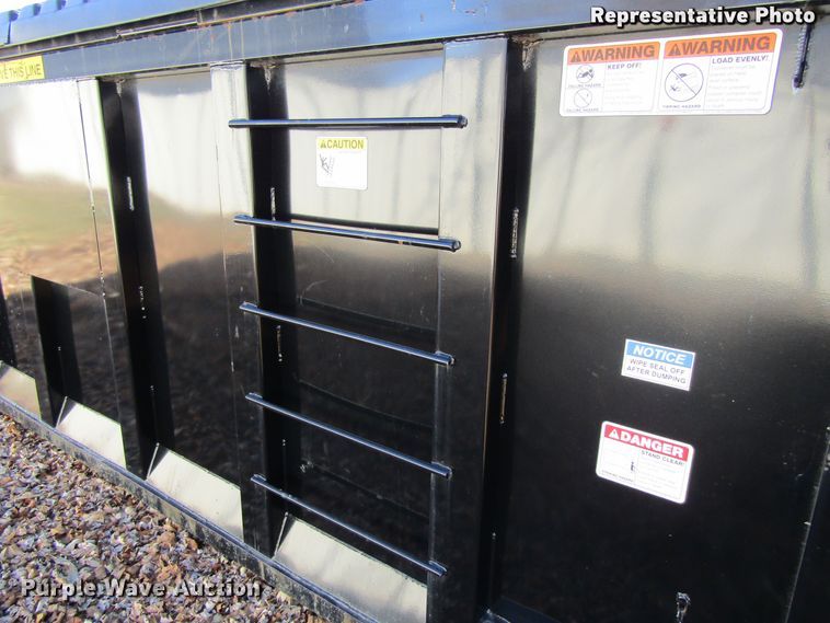 image for item GC9777 Poynette Ironworks roll-off container