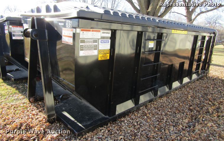 image for item GC9778 Poynette Ironworks roll-off container