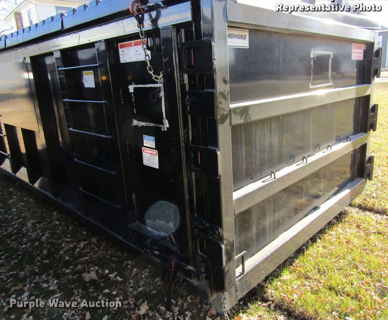 image for item GC9779 Poynette Ironworks roll-off container