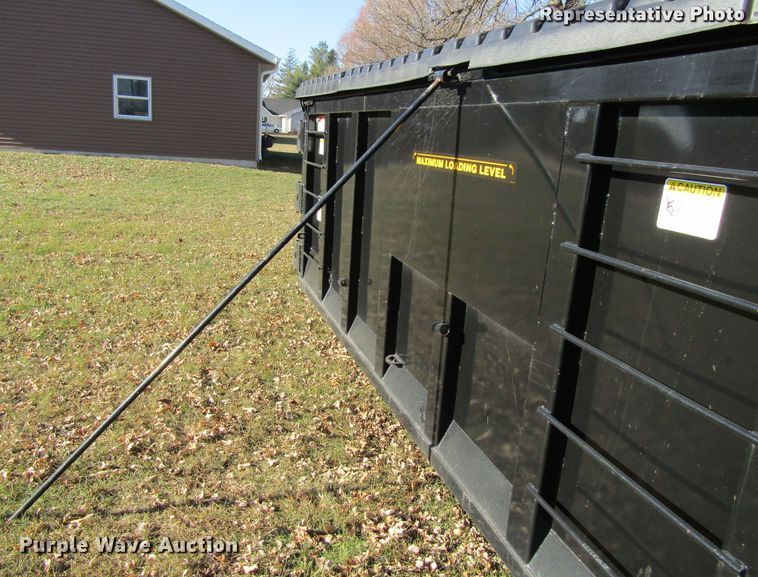 image for item GC9780 Poynette Ironworks roll-off container