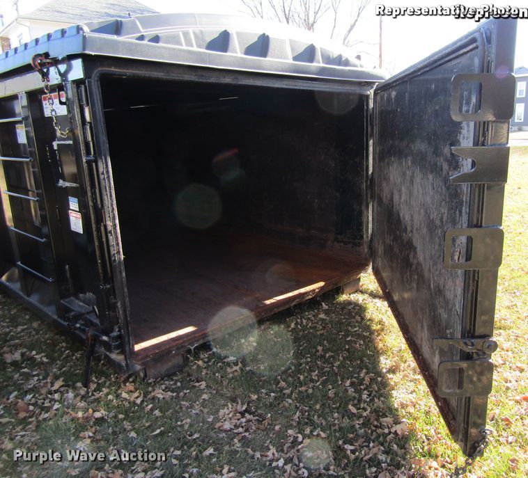 image for item GC9780 Poynette Ironworks roll-off container