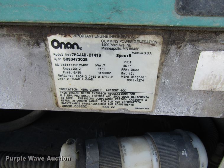 image for item GC9781 2003 Ford Econoline E550  sewer inspection truck