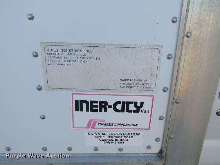 image for item GC9781 2003 Ford Econoline E550  sewer inspection truck