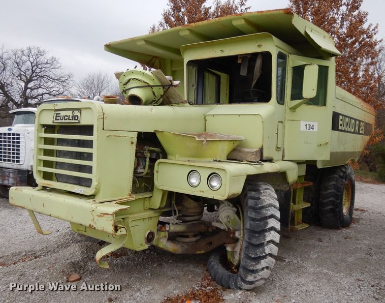 image for item GH9045 1980 Euclid 215FD  haul truck