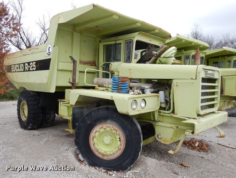 image for item GH9045 1980 Euclid 215FD  haul truck