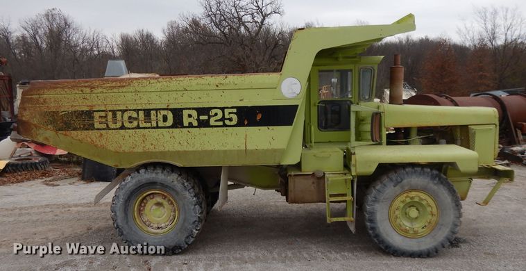 image for item GH9046 1980 Euclid 205FD haul truck