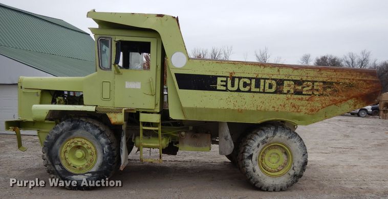 image for item GH9047 1979 Euclid 215FD  haul truck
