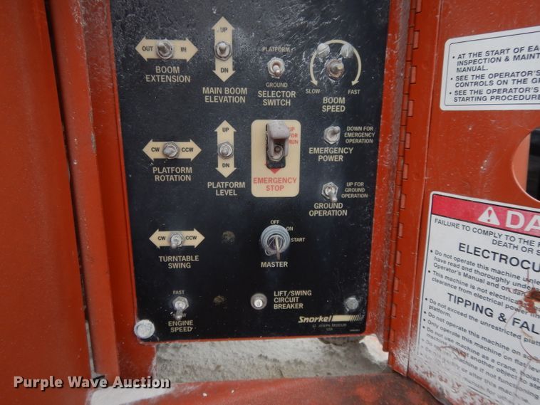 image for item GH9053 1998 Snorkelift TBA60RD7  boom lift