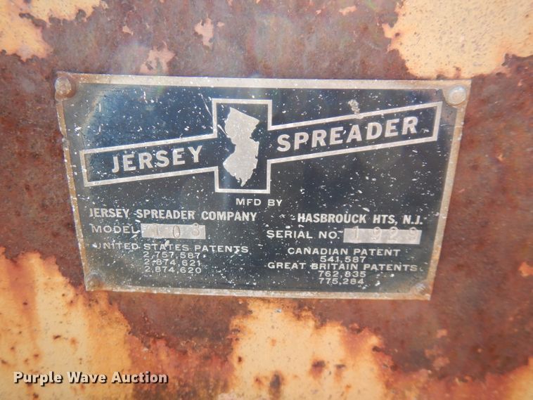 image for item GK9541 Jersey 103 spreader